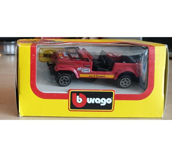 Burago Jeep Renegade Rally Rossa