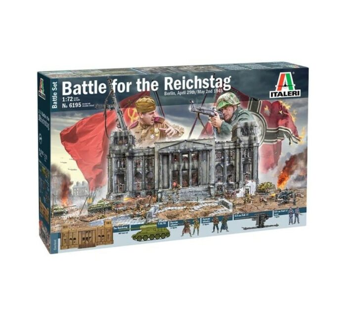 La battaglia per il Reichstag Soldatini Italeri